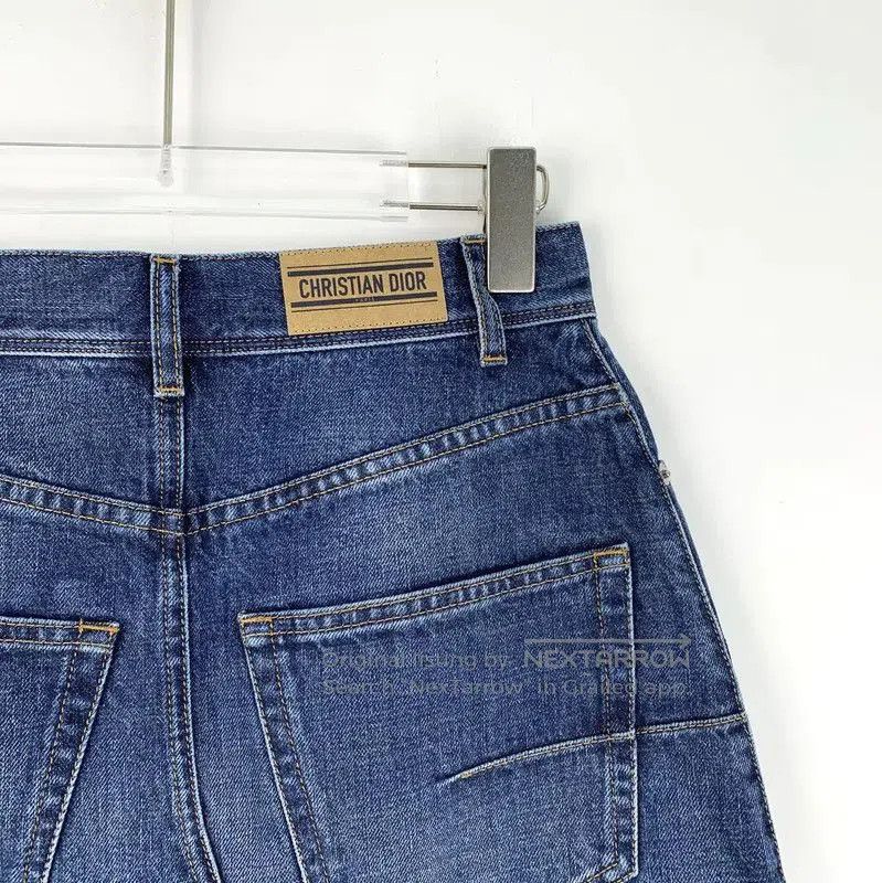Dior Dior Blue Cotton Women's Skirt . Size 22" - 5 Thumbnail