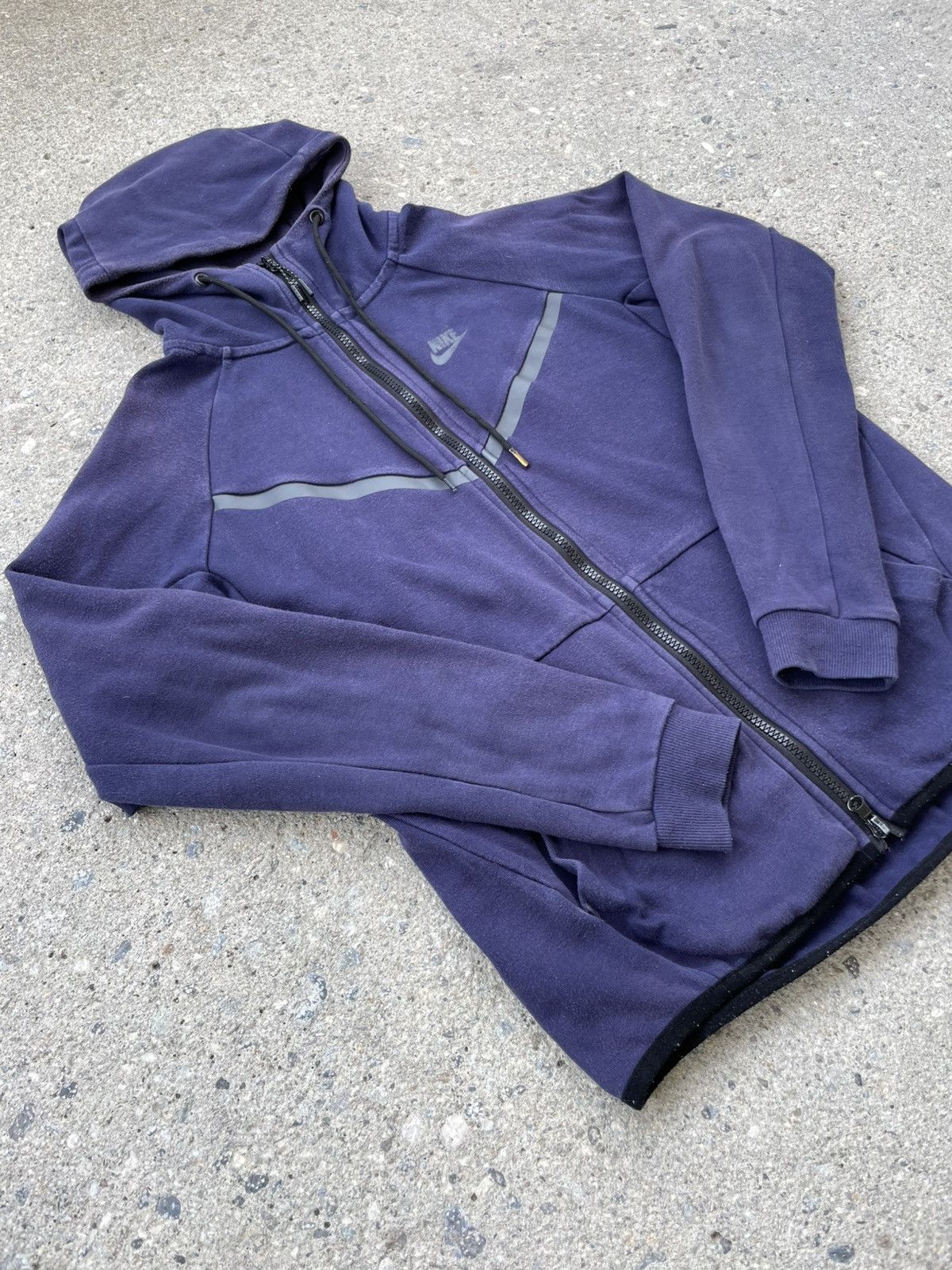 Nike Nike Tech Zipped Hoodie Purple Menswear Size M Medium Mens Size US S / EU 44-46 / 1 - 2 Thumbnail