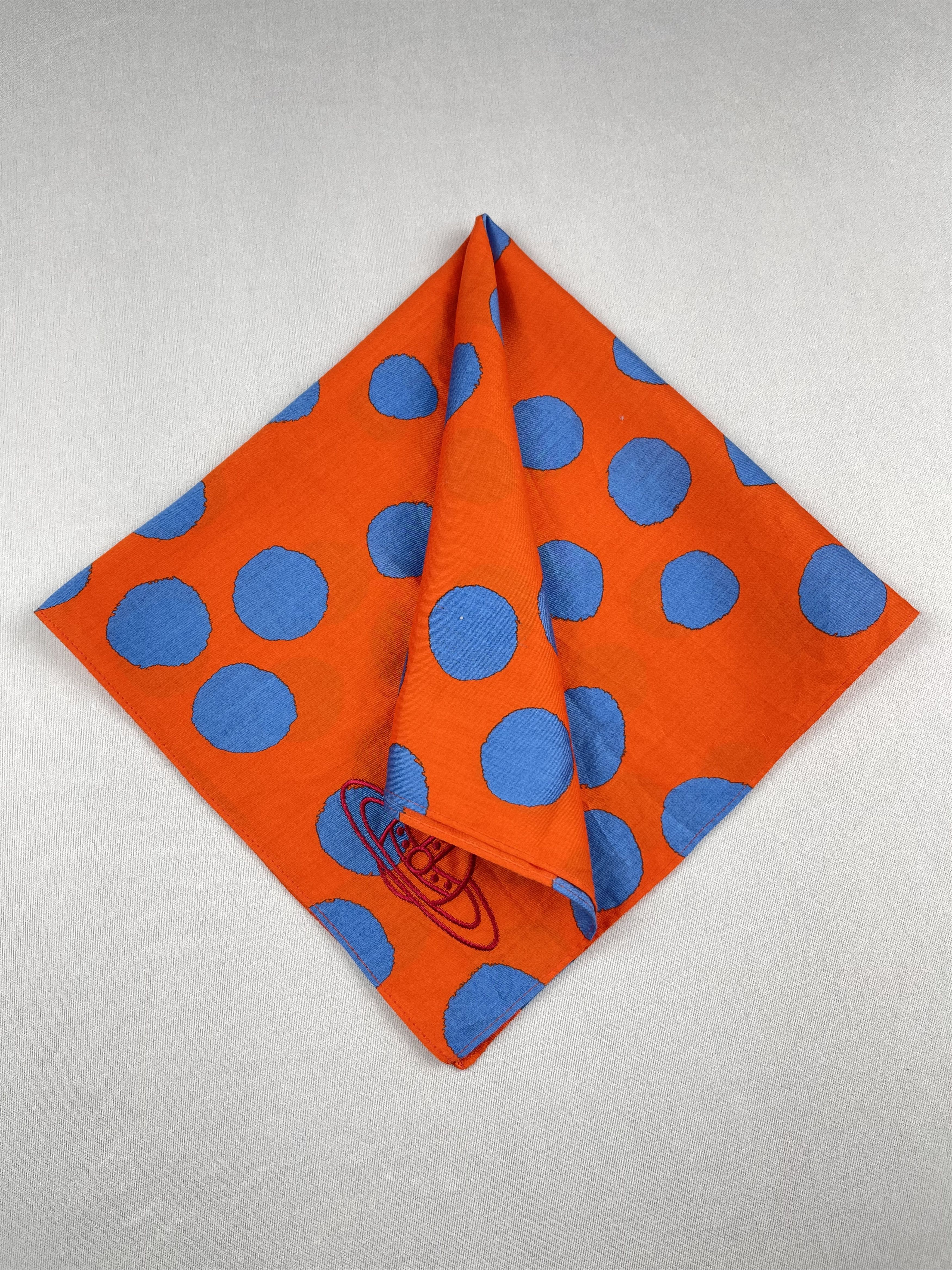 Vivienne Westwood Vivienne Westwood Handkerchief Pocket Square Bandana HM0045 Size ONE SIZE - 2 Thumbnail