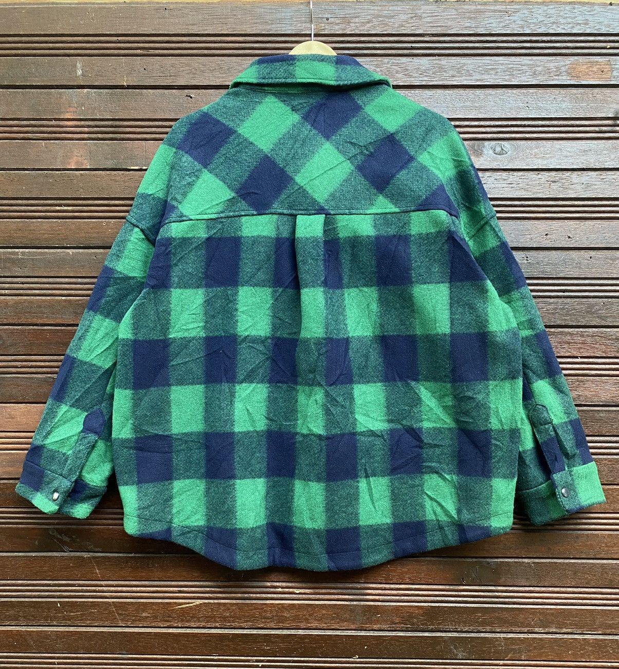Zara Zara Flannel Checkered Baggy Button Up Size US XL / EU 56 / 4 - 3 Thumbnail
