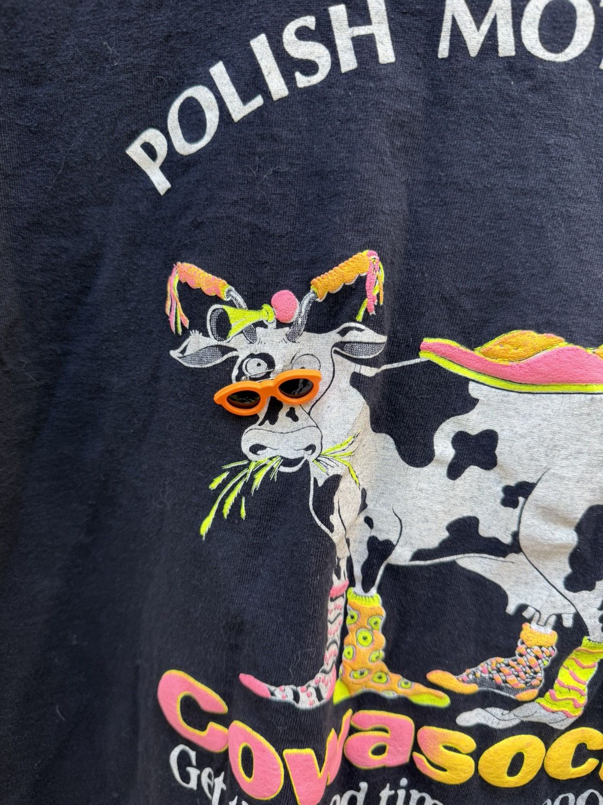 Vintage Vintage motorcycle tee 1990s single stitch L softee Size US L / EU 52-54 / 3 - 2 Thumbnail