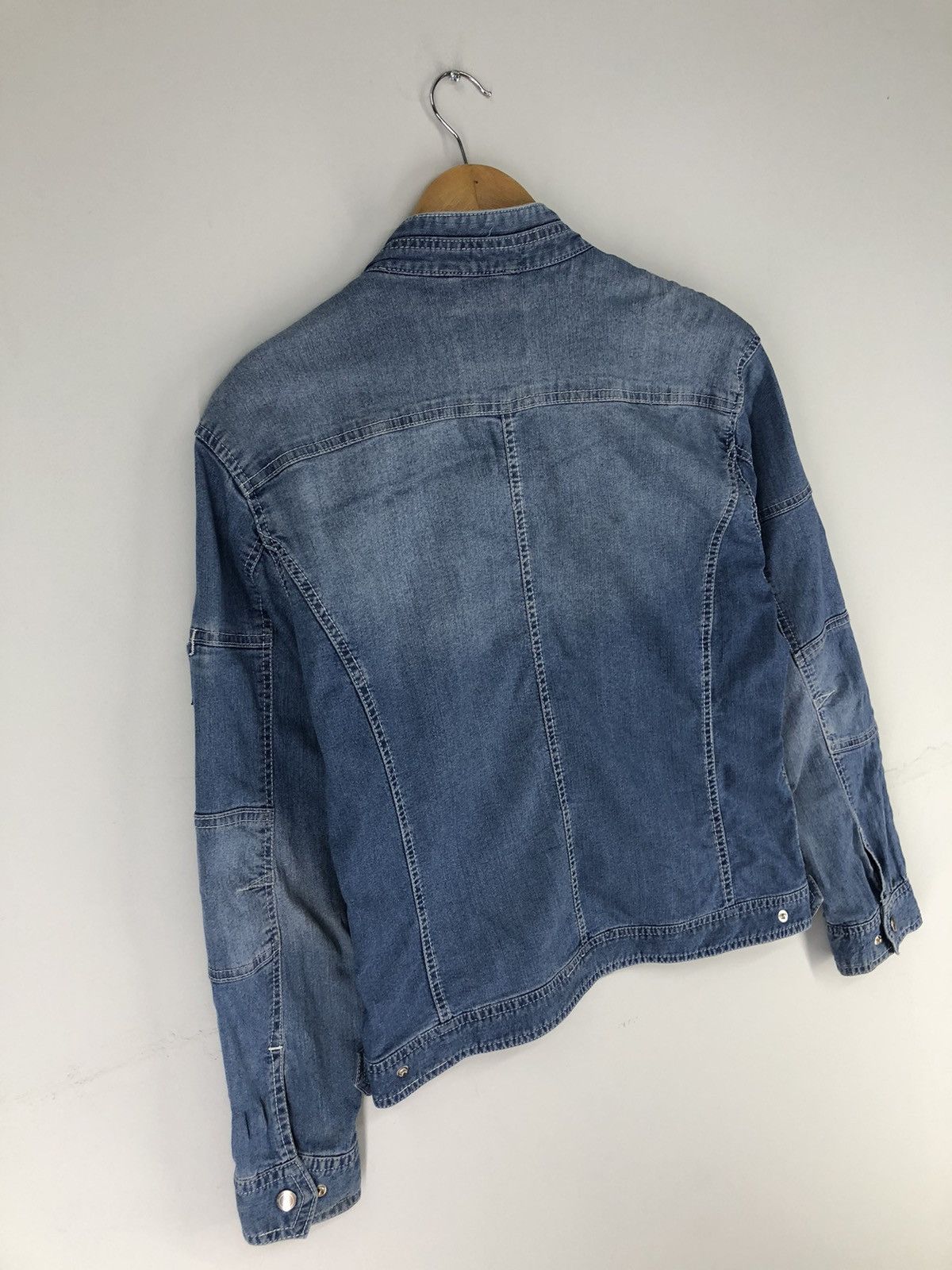 Japanese Brand Vintage Toraichi Denim Workwear Jacket Size M / US 6-8 / IT 42-44 - 19 Thumbnail