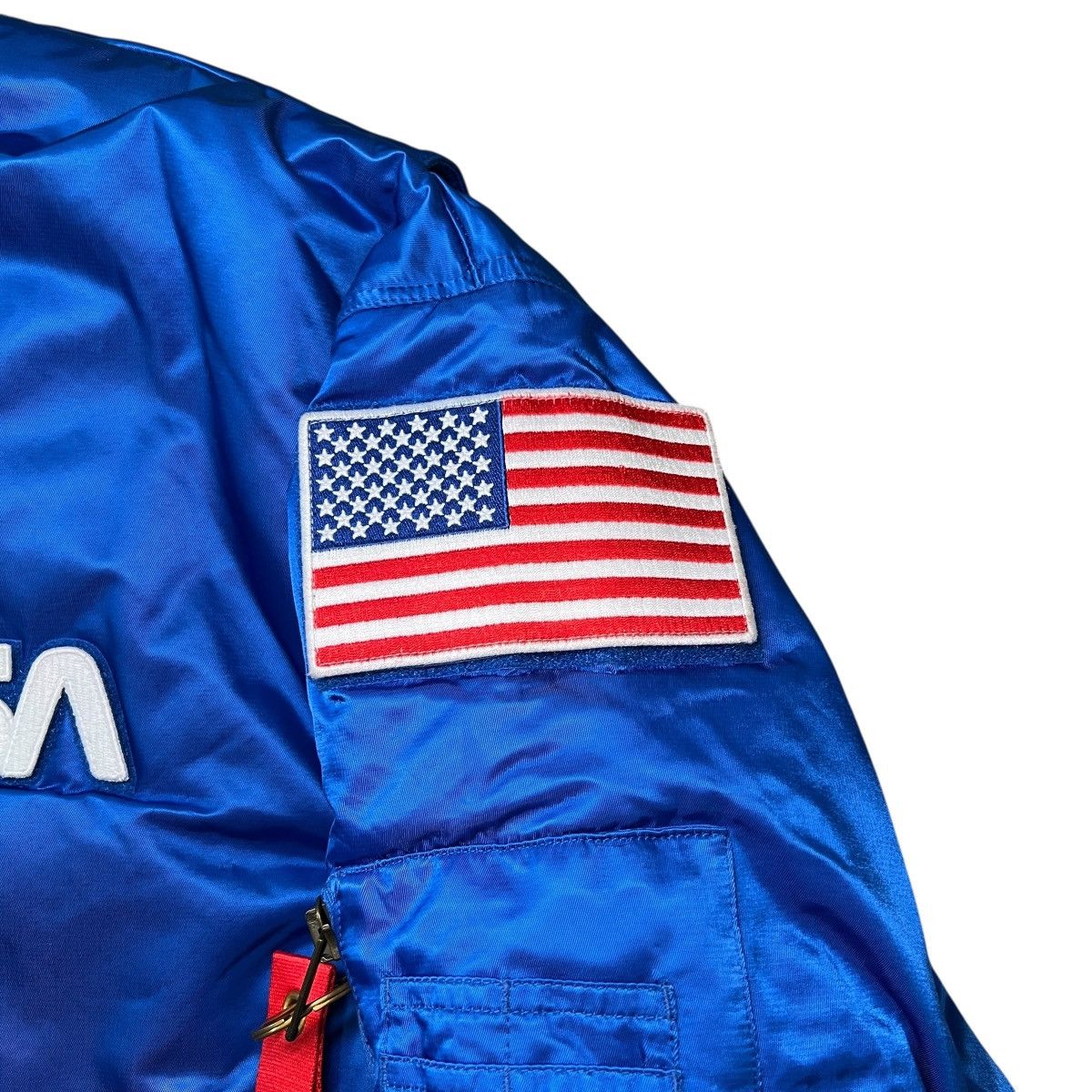 Balenciaga BALENCIAGA 2021 Fall × NASA Patchwork Oversized Space Bomber Size US S / EU 44-46 / 1 - 5 Thumbnail