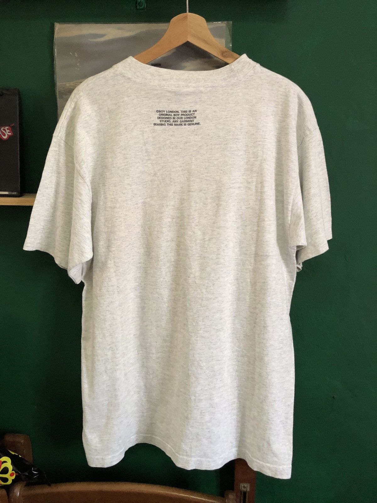 Vintage Vintage 90s Boy London T Shirt Punk Size US L / EU 52-54 / 3 - 6 Thumbnail