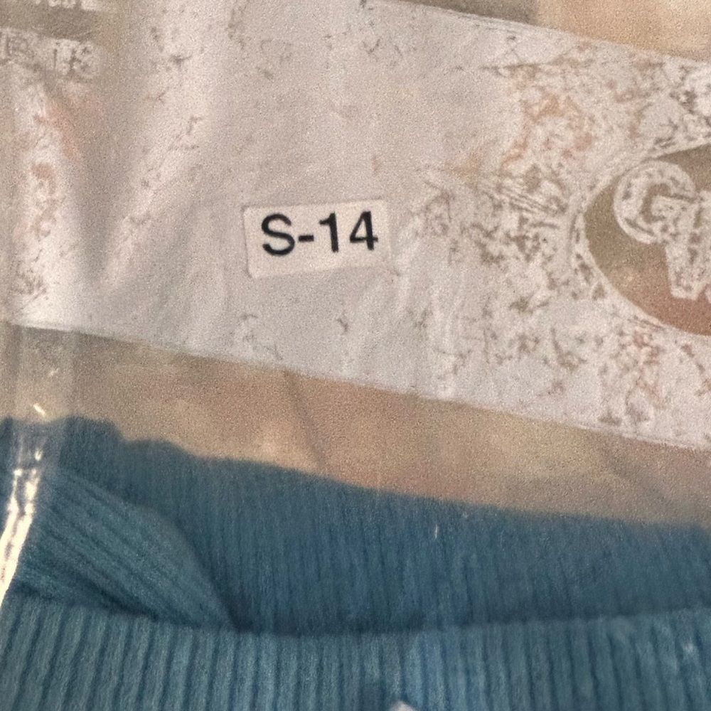 Other Reoria Blue Puffed Sleeve Bodysuit Large Size L / US 10 / IT 46 - 6 Thumbnail