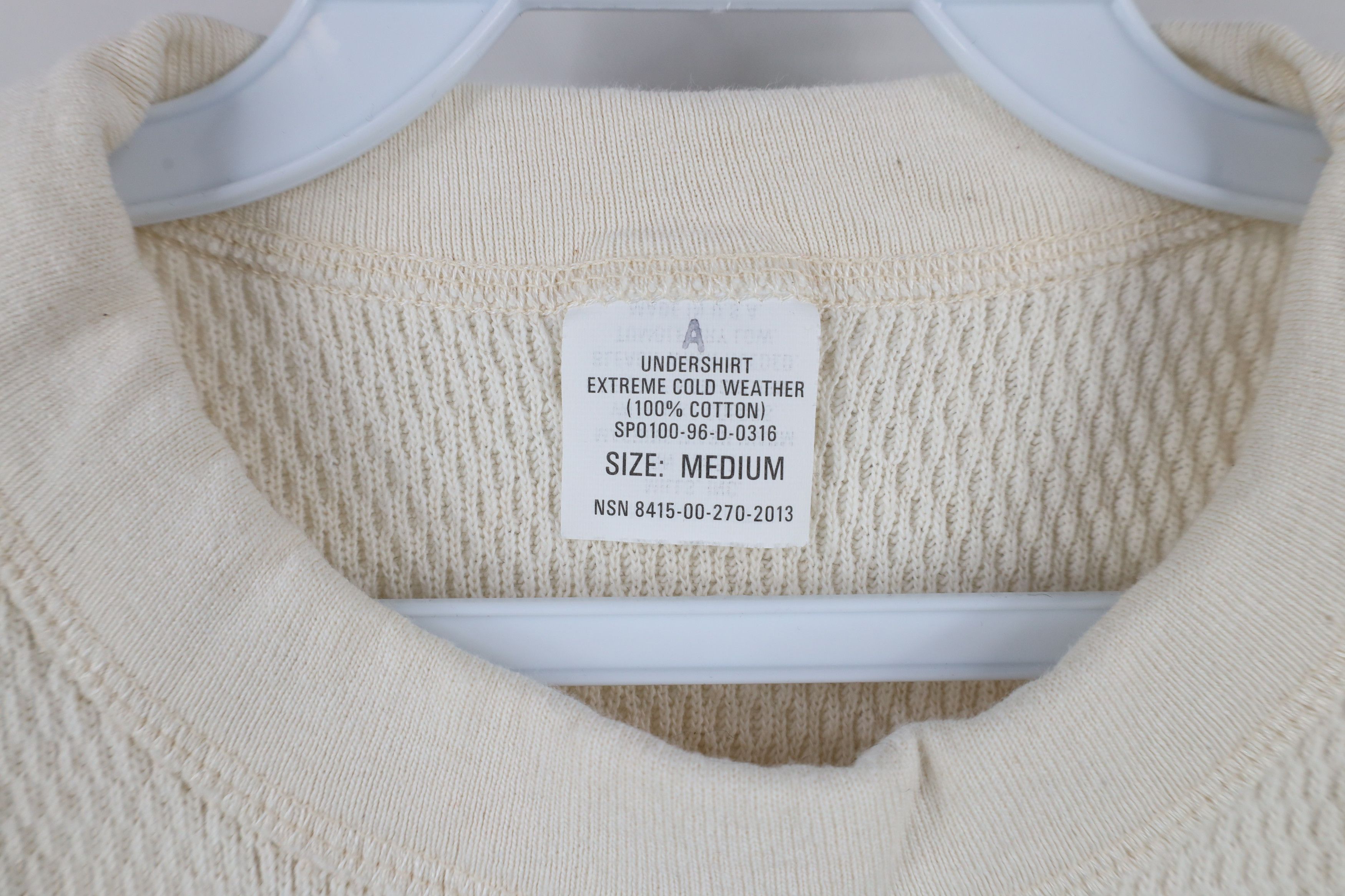 Vintage Vintage 90s Streetwear Thermal Waffle Knit T-Shirt USA Size US M / EU 48-50 / 2 - 4 Thumbnail