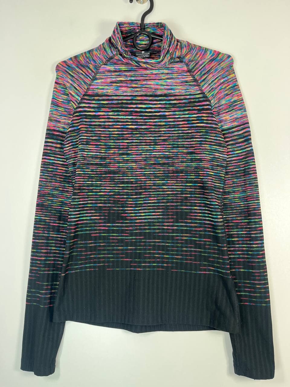 Nike Nike Pro Hyperwarm Multicolor Knit Long Sleeve Top Size S Size US S / EU 44-46 / 1 - 1 Thumbnail