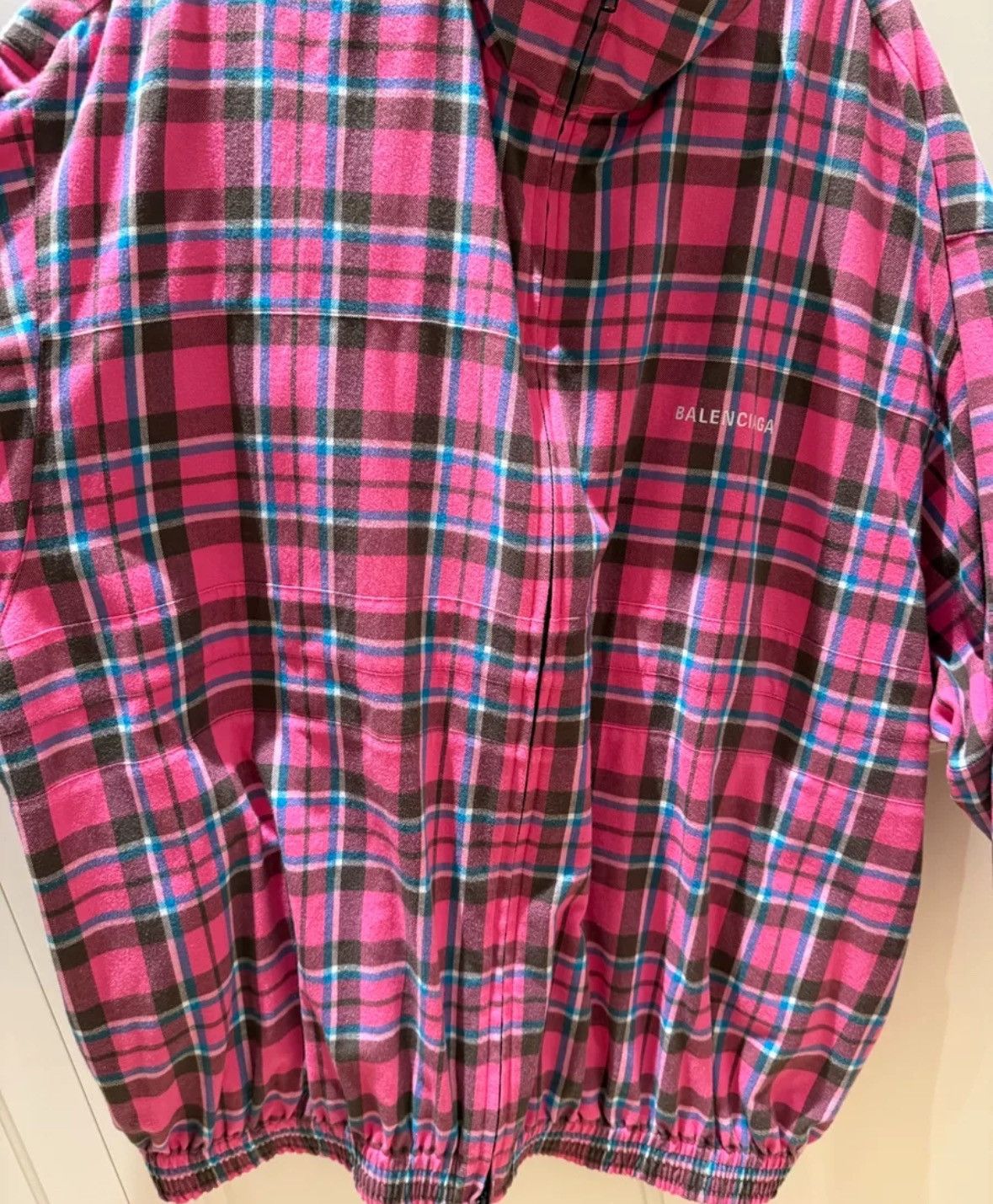 Balenciaga Balenciaga Pink Checkered jacket 2412-Nextarrow Size XS / US 0-2 / IT 36-38 - 5 Thumbnail