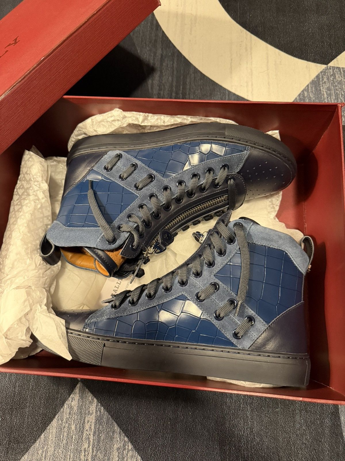 Bally Bally mens sneakers size 7.5 Size US 7.5 / EU 40-41 - 5 Thumbnail