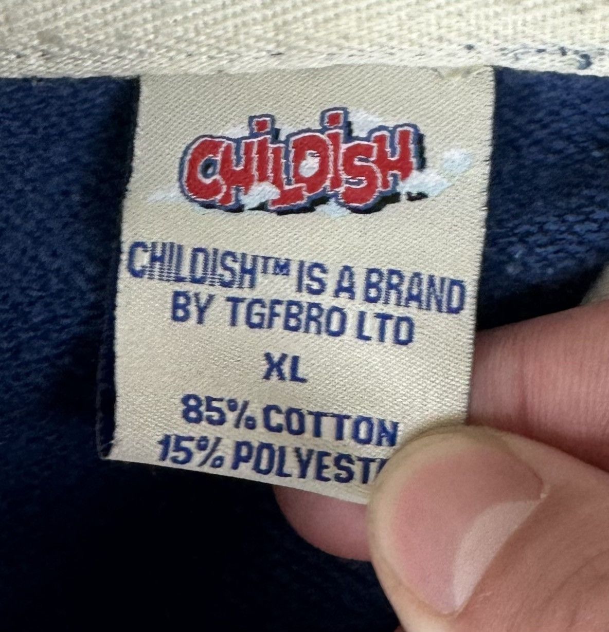 CHILDS Childish Theme Park Vintage Baggy Hoodie Size US XL / EU 56 / 4 - 16 Thumbnail