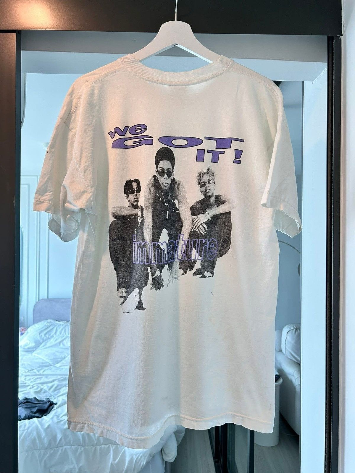 Band Tees Immature Vintage T Shirt 90’ Size US L / EU 52-54 / 3 - 9 Thumbnail