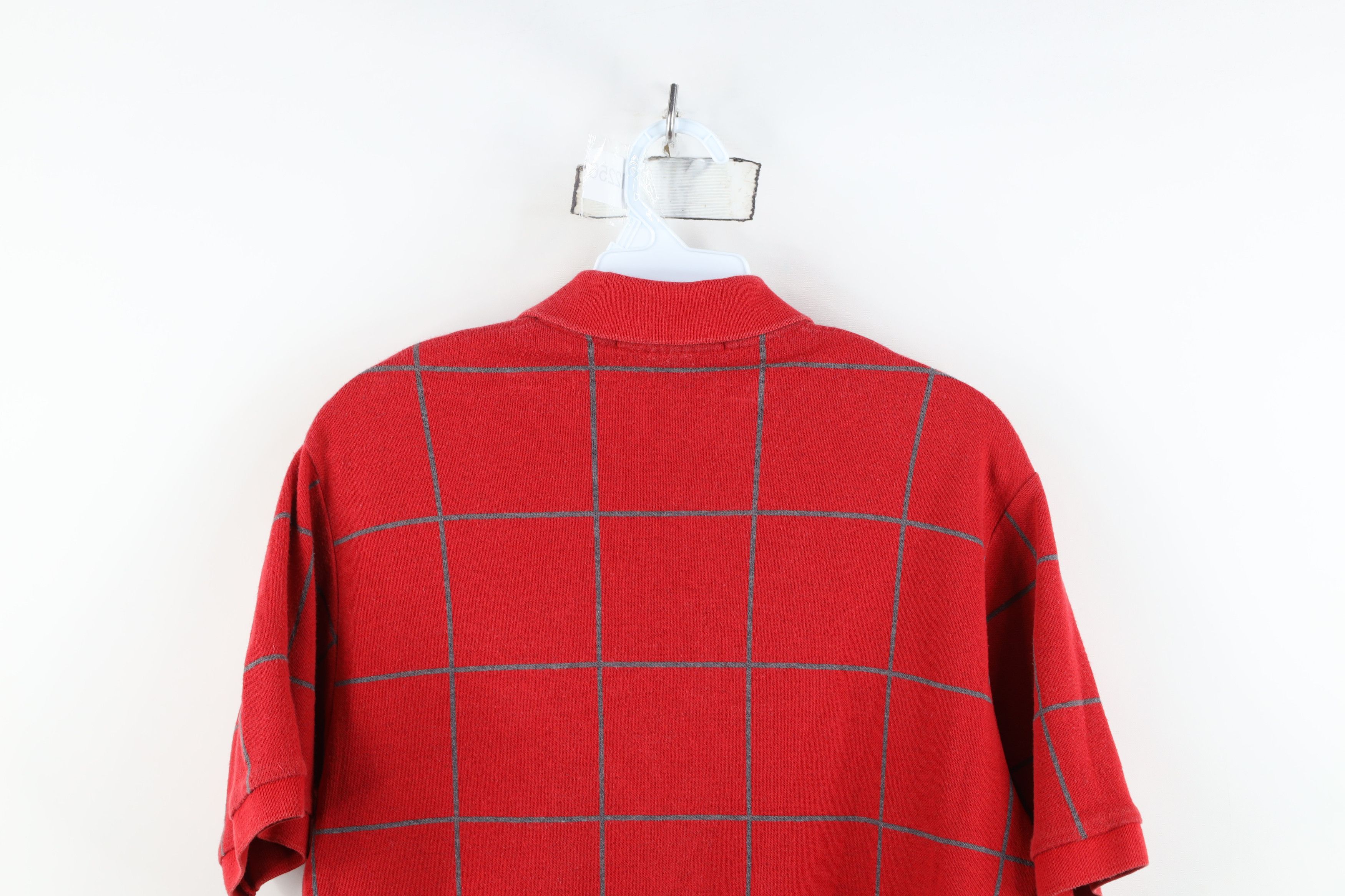 Ralph Lauren Vintage 90s Ralph Lauren Cotton Touch Polo Shirt Red Plaid Size US S / EU 44-46 / 1 - 12 Thumbnail