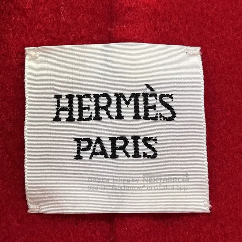 Hermes Red Tweed Jacket