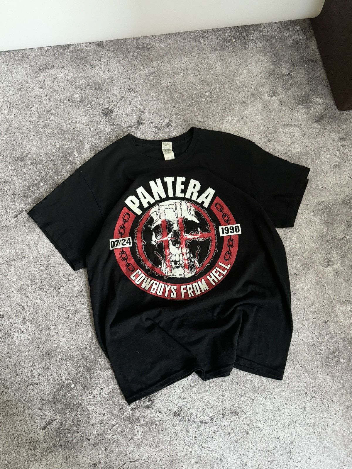 Band Tees × Vintage Vintage Pantera cowboys from hell t-shirt Size US L / EU 52-54 / 3 - 3 Thumbnail