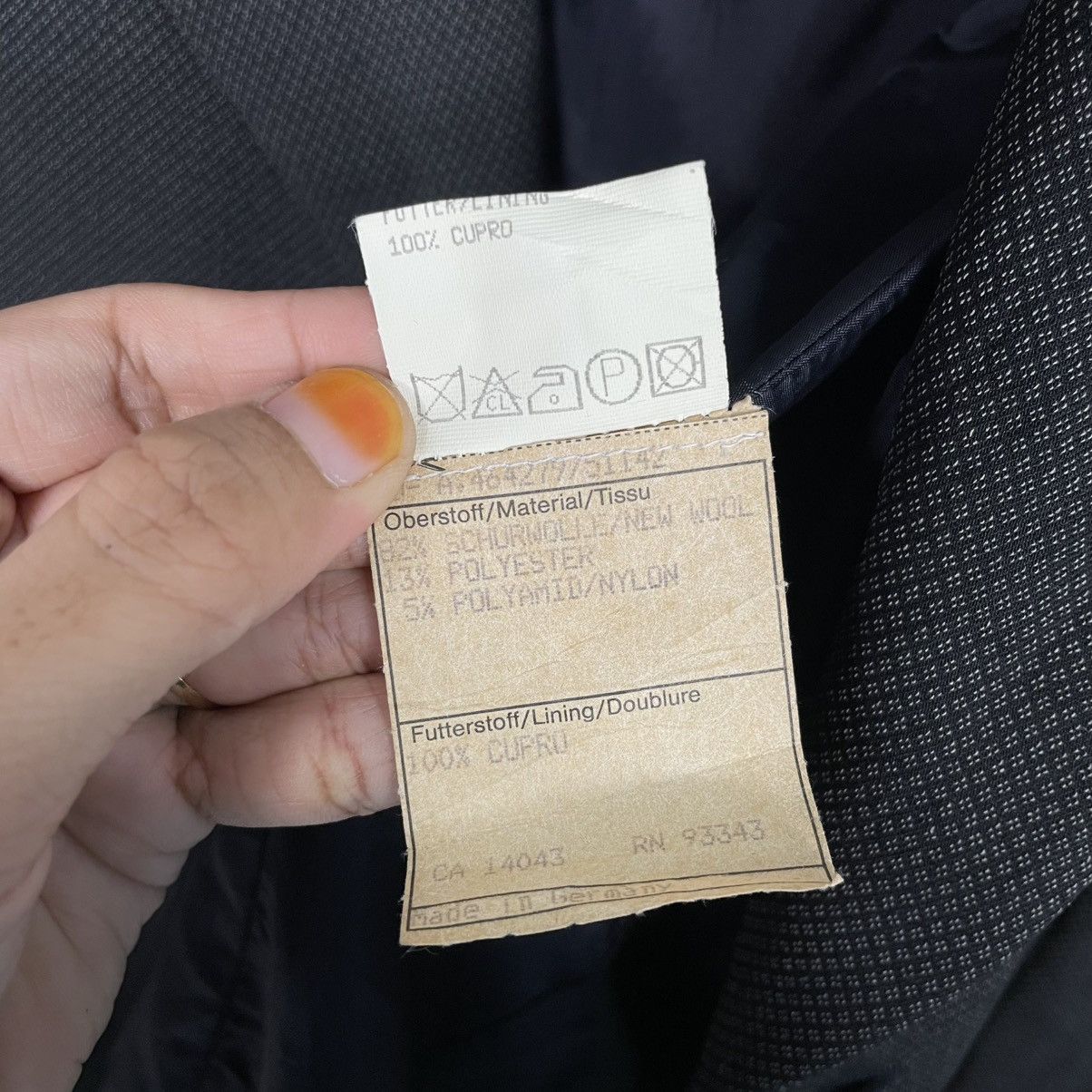Cerruti 1881 Vintage Cerruti 1882 Double Breasted Jacket Size M / US 6-8 / IT 42-44 - 17 Thumbnail
