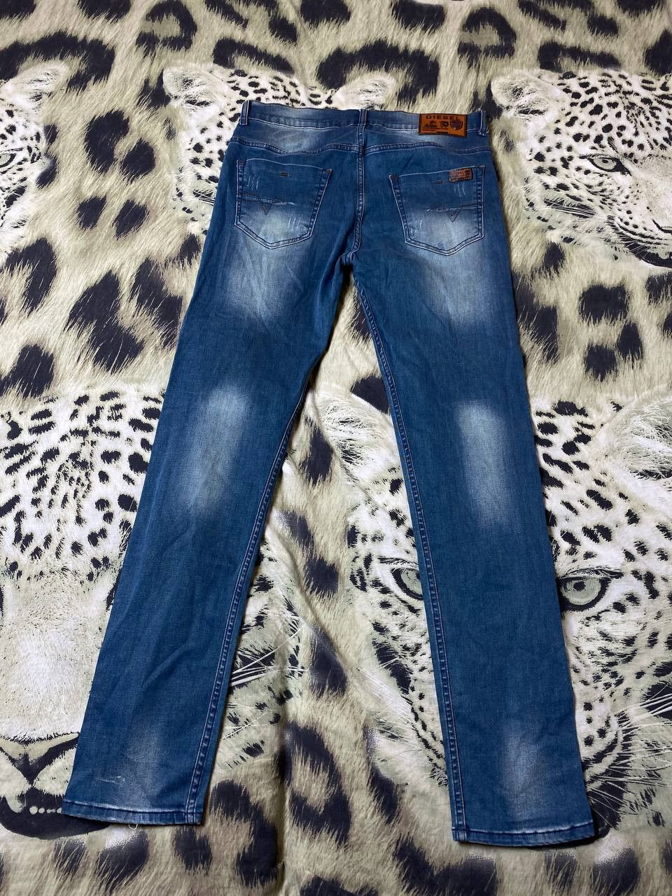 Diesel × Vintage Diesel Vintage Distressed Denim Jeans Y2K Size US 34 / EU 50 - 16 Thumbnail