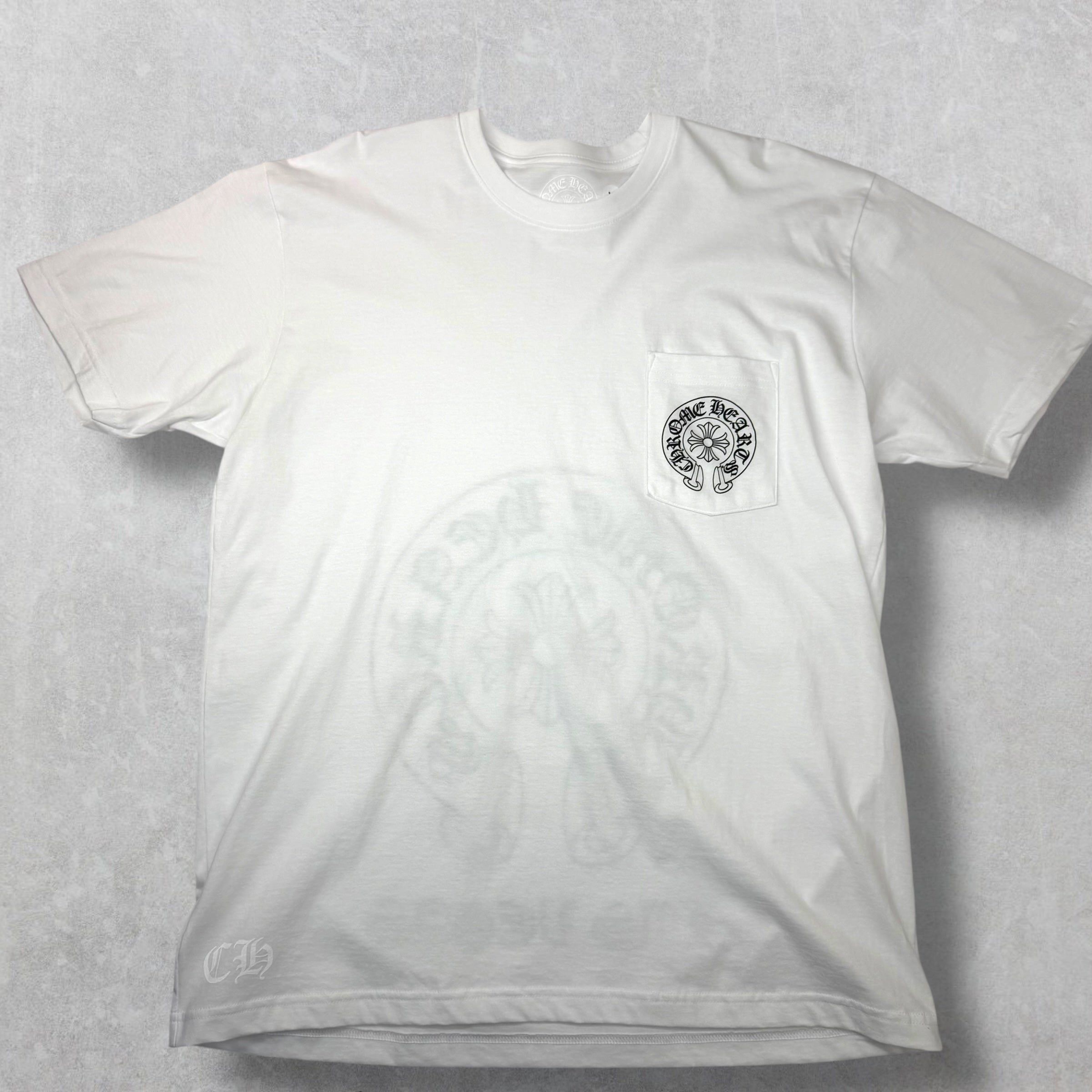 Chrome Hearts Chrome Hearts LV Exclusive Horseshoe White Tee XL Size US XL / EU 56 / 4 - 2 Thumbnail