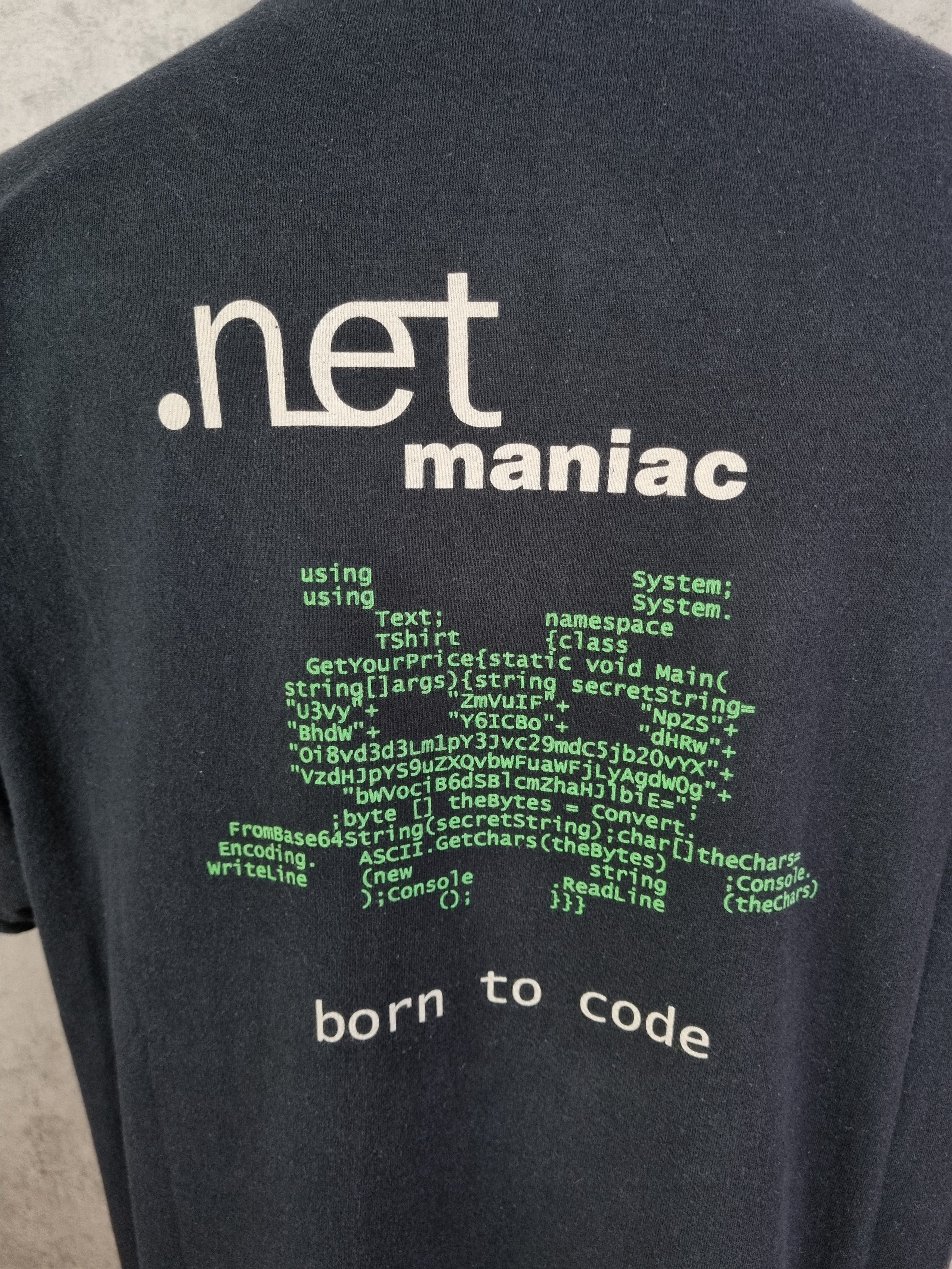 Microsoft 90s Vintage Microsoft x Space Invader Born to Code Tee Size US L / EU 52-54 / 3 - 9 Thumbnail