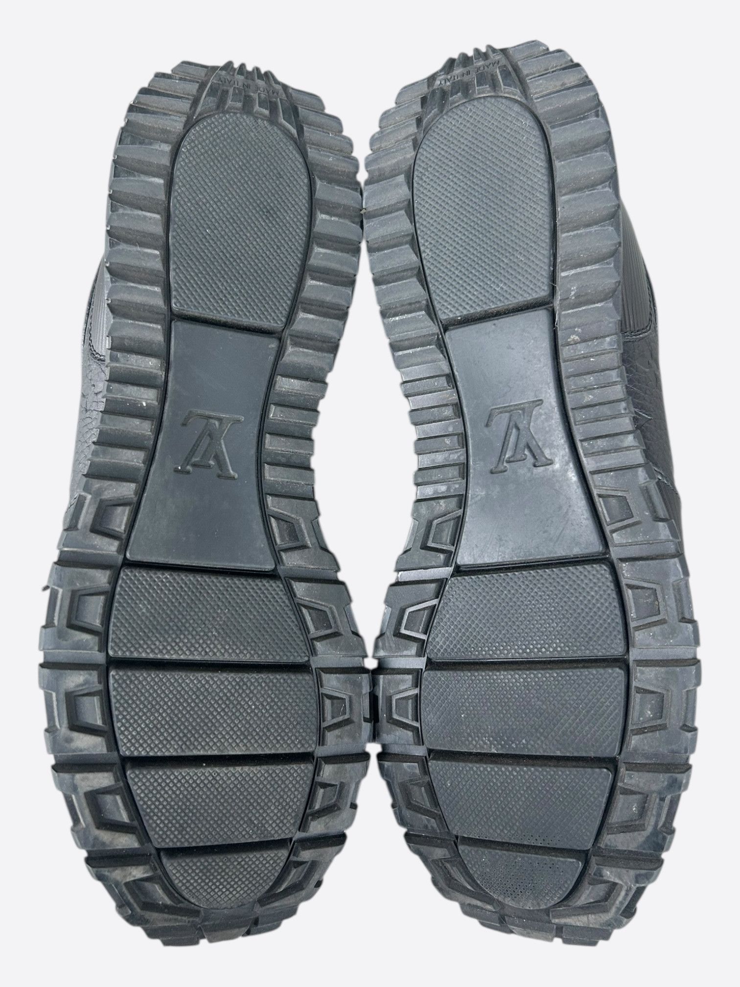 Louis Vuitton Louis Vuitton Black Monogram Taurillon Run Away Sneakers Size US 9 / EU 42 - 7 Thumbnail