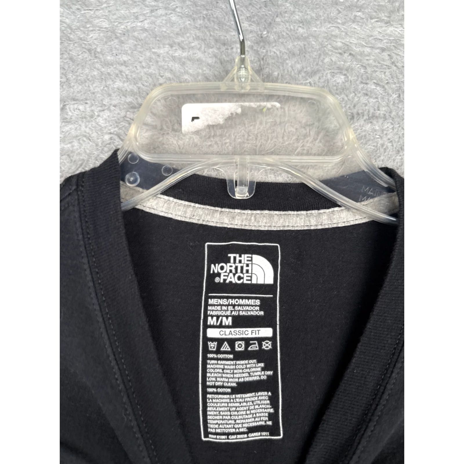 The North Face The North Face Shirt Men Medium Black Logo Short Sleeve Crew 100% Cotton READ Size US M / EU 48-50 / 2 - 7 Thumbnail