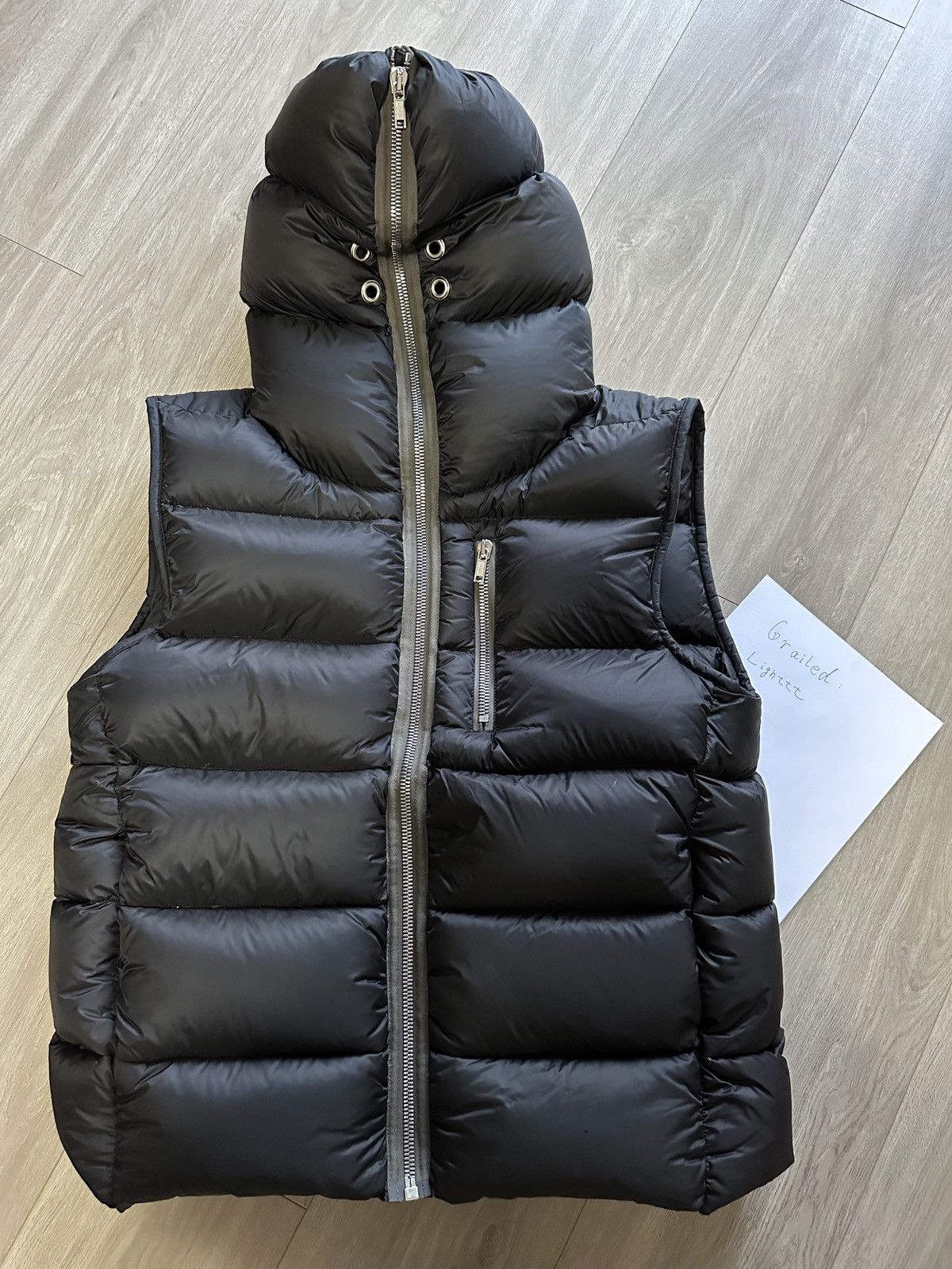 Rick Owens Rick owens aw22 gimp vest | Grailed