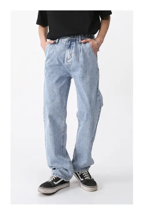 Other Light blue vintage casual light vintage jeans Size US 32 / EU 48 - 2 Thumbnail