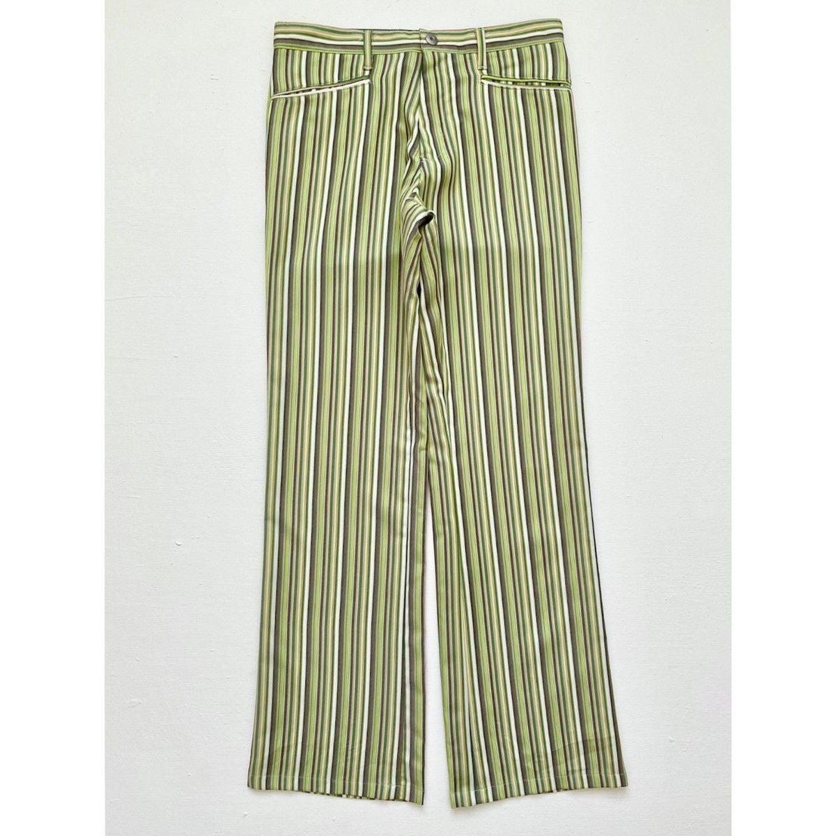 Japanese Brand × PPFM PPFM polyester striped pants Size US 29 - 1 Thumbnail