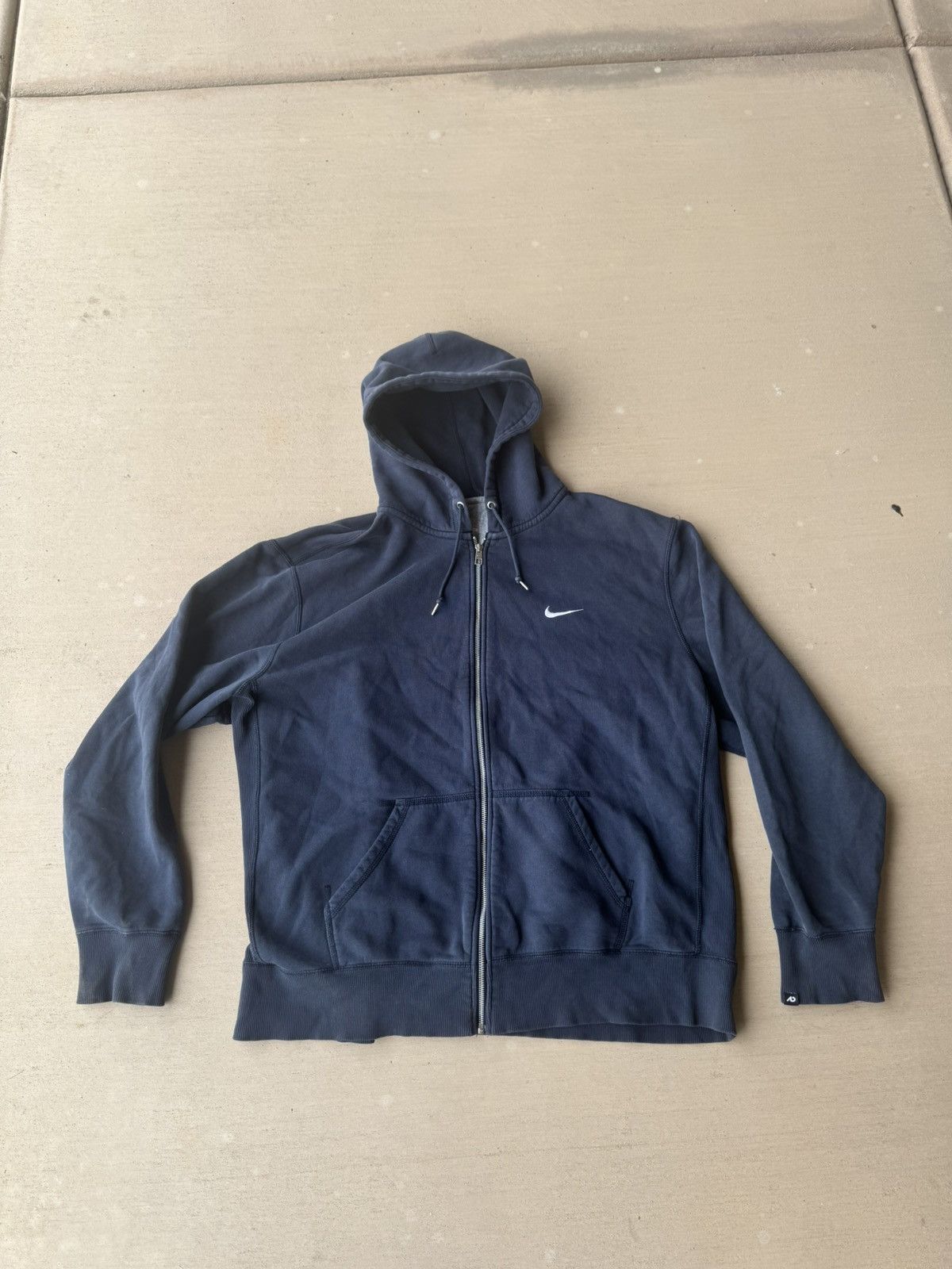 Nike Vintage Nike Zip-Up Hoodie Size US XXL / EU 58 / 5 - 1 Thumbnail
