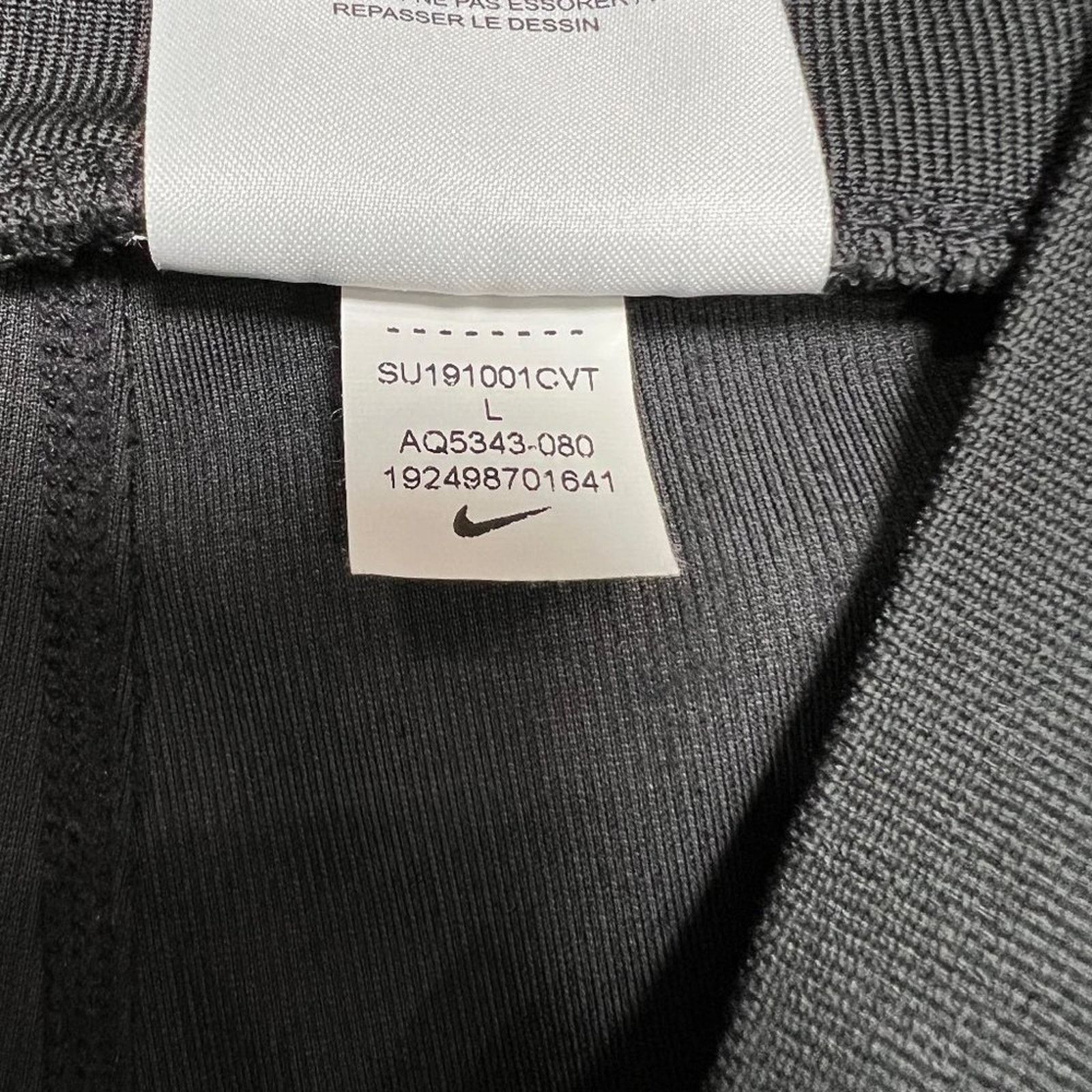 Nike Nike Tech Pack NikeLab Running Crop Tights Black Gray Size L Size 29" - 6 Thumbnail