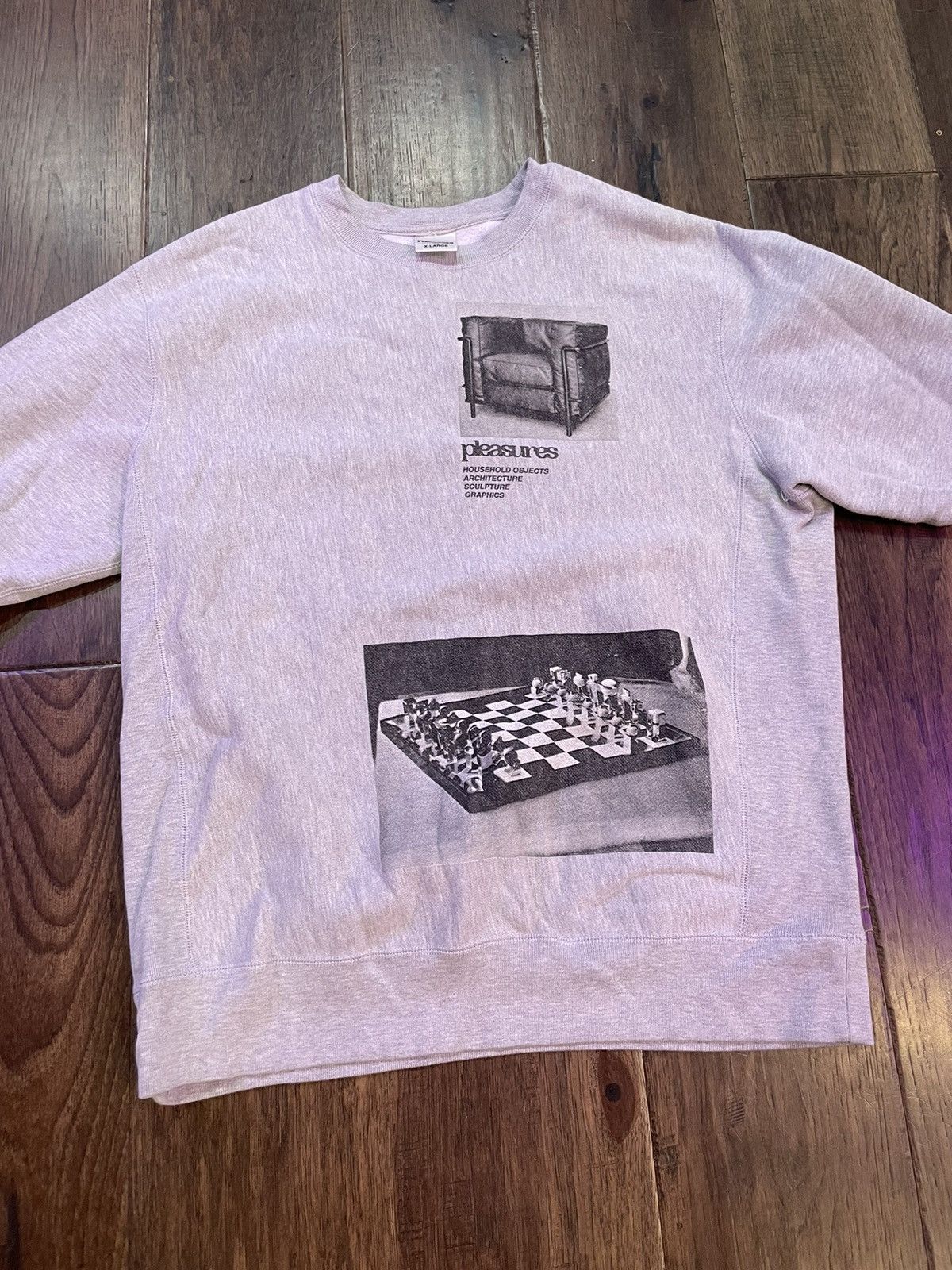 Pleasures Pleasures XL crewneck sweatshirt Size US XL / EU 56 / 4 - 1 Thumbnail