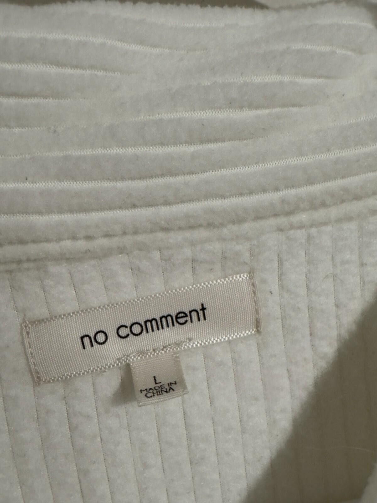 Other No Comment Contrast Sherpa Shacket Fleece Jacket Oversized Size L / US 10 / IT 46 - 11 Thumbnail