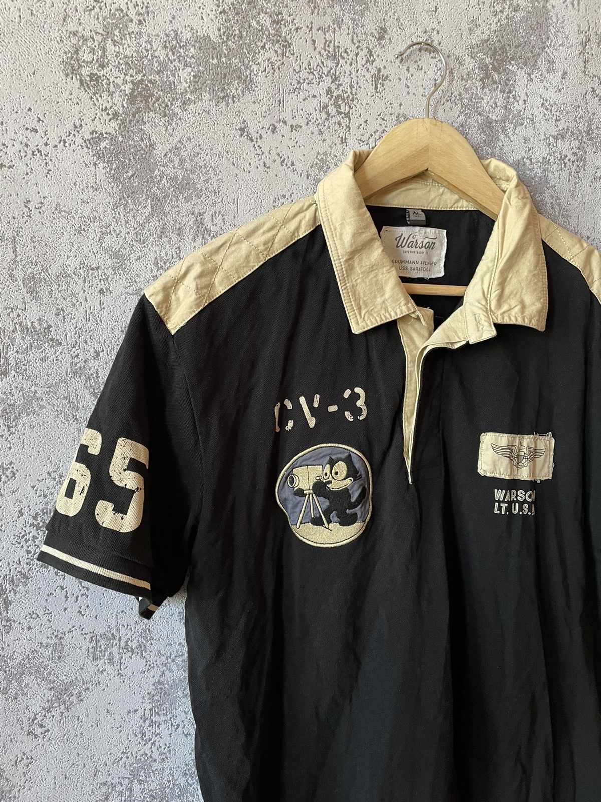 Other Vintage Warson Avenger Motors Polo Shirt Size US XL / EU 56 / 4 - 2 Thumbnail