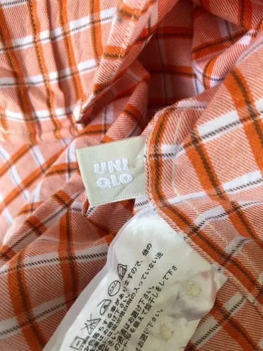 Flannel Japanese Brand Uniqlo Plaid Tartan Flannel Shirt 👕 Size US XL / EU 56 / 4 - 3 Thumbnail