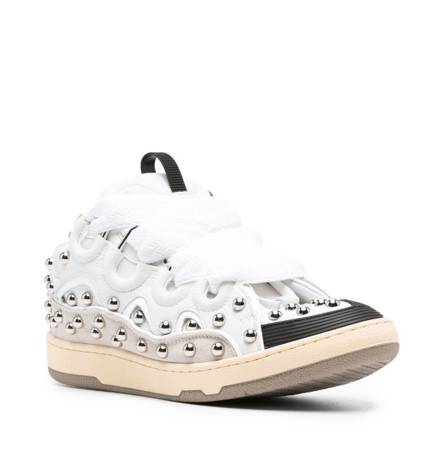 Lanvin BNWT AW23 LANVIN CURB SNEAKERS WITH STUDS 45 Size US 12 / EU 45 - 7 Thumbnail