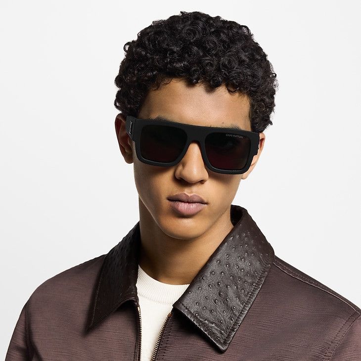 Louis Vuitton LV Clash Large Square Sunglasses Size ONE SIZE - 5 Thumbnail