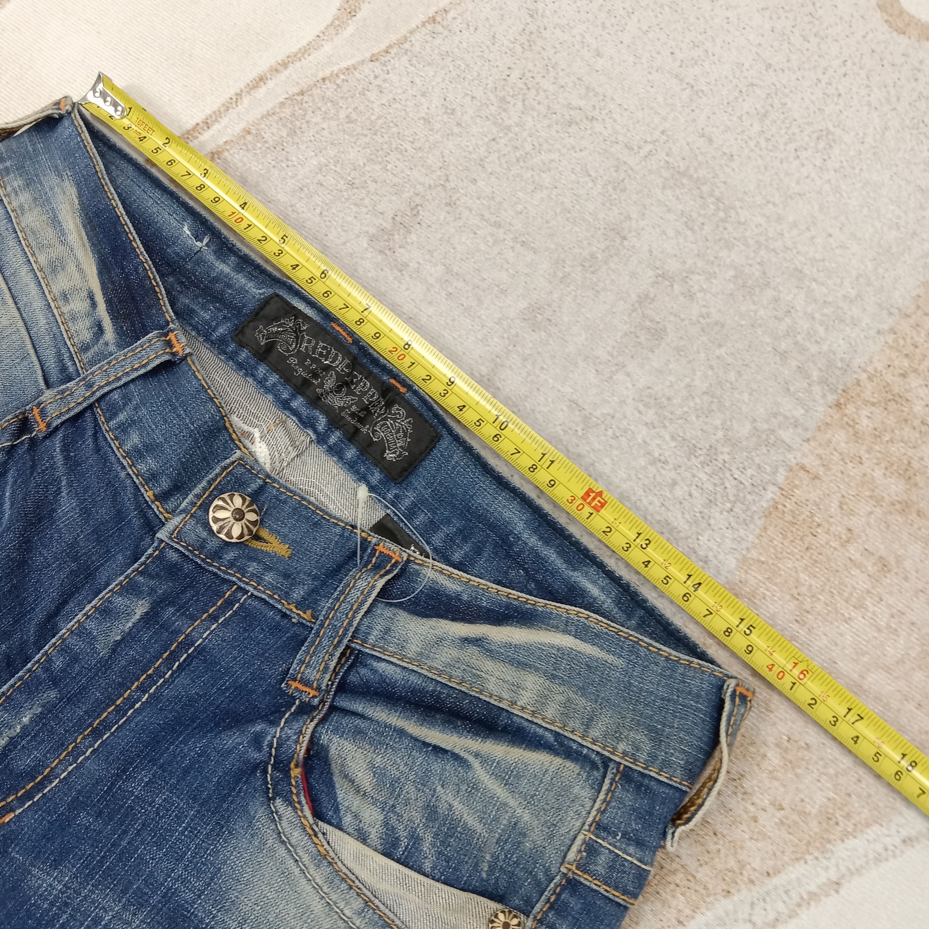Japanese Brand Red Pepper Japanese Brand Denim Jeans C258N8 Size US 32 / EU 48 - 10 Thumbnail