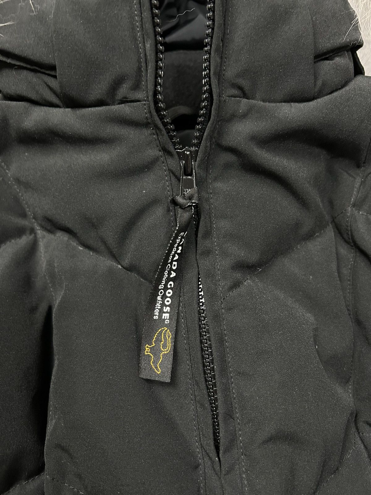 Canada Goose × Vintage Canada Goose Black Chilliwack Bomber Small Black Size S / US 4 / IT 40 - 14 Thumbnail