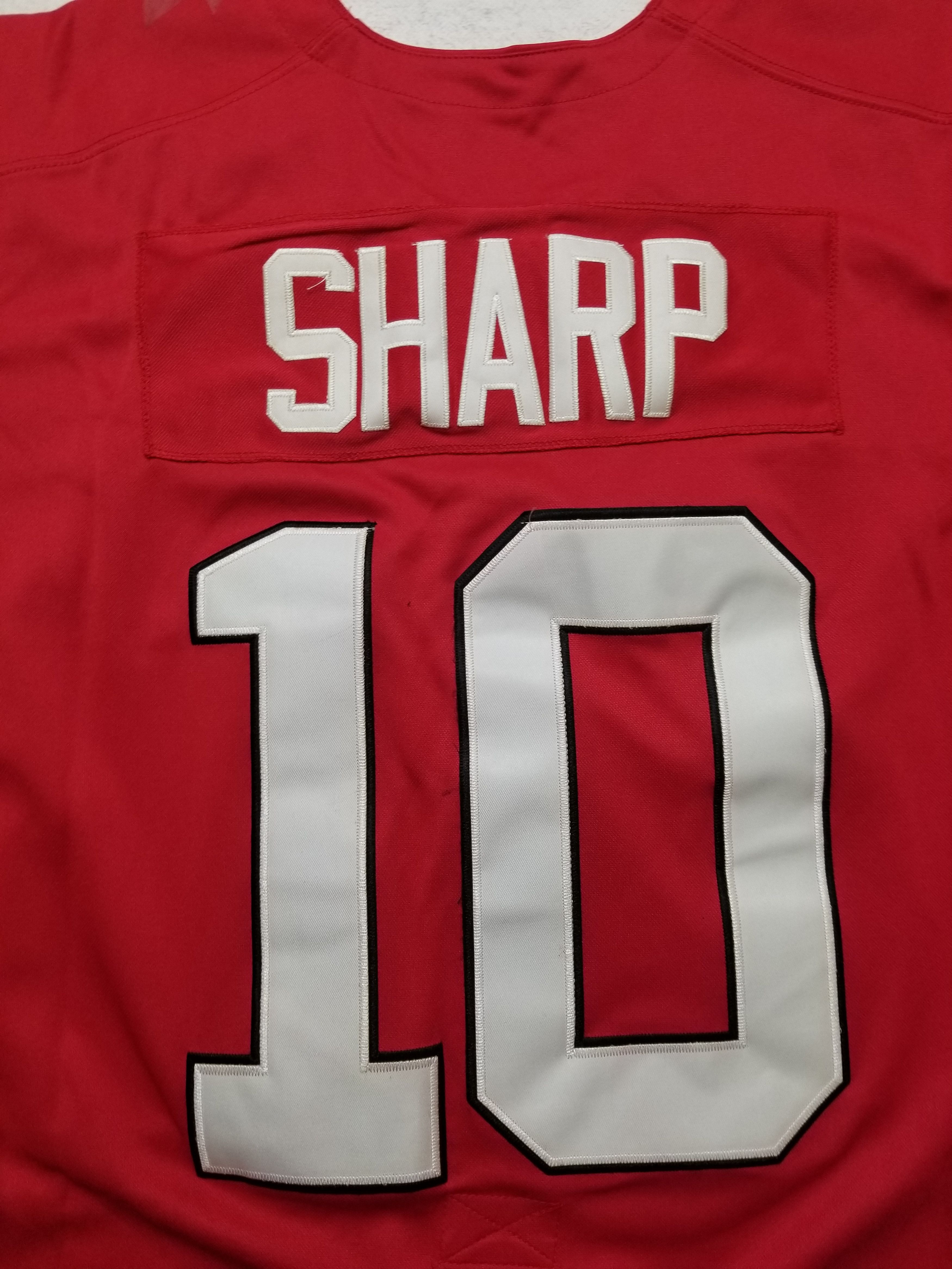 Nike Nike Canada Team Sharp # 10 Winter Olympic Hockey Red Jersey Size US XXL / EU 58 / 5 - 8 Thumbnail