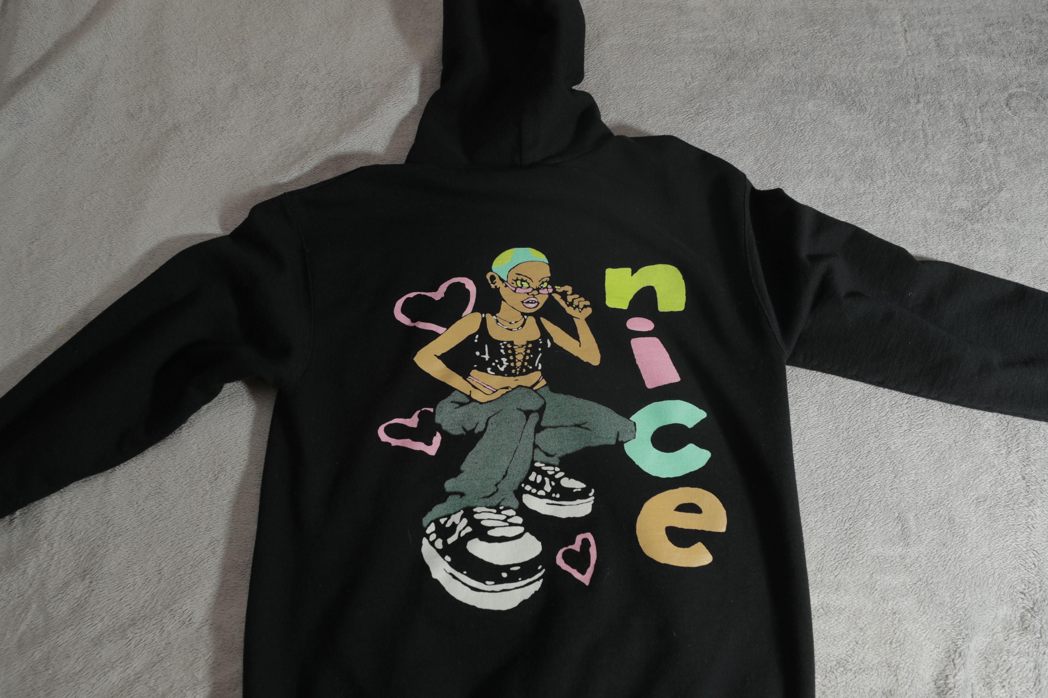 Band Tees × Champion Amindi Nice EP Hoodie (M) Size US M / EU 48-50 / 2 - 9 Thumbnail