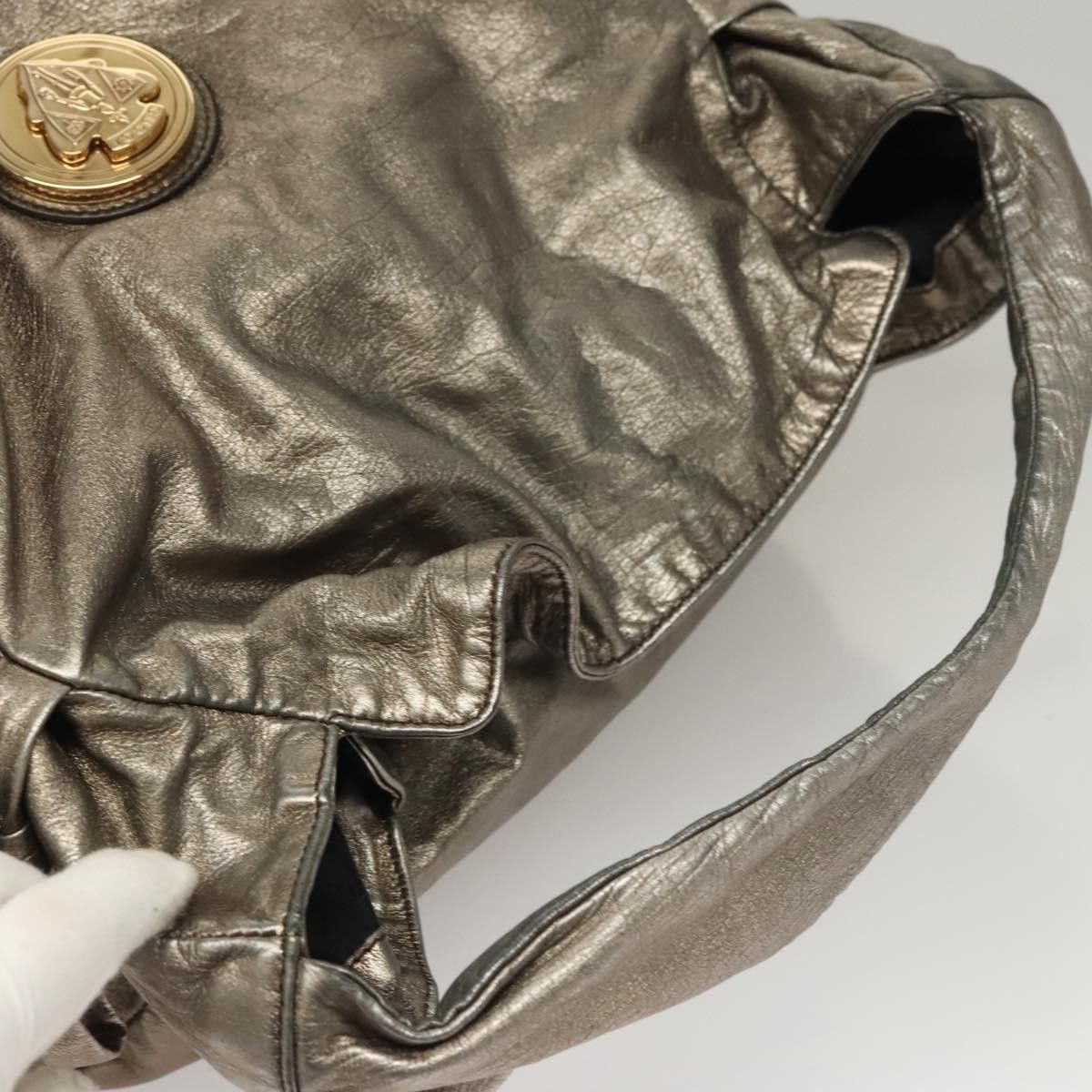 Gucci GUCCI Shoulder Bag Leather Silver Gold Size ONE SIZE - 6 Thumbnail