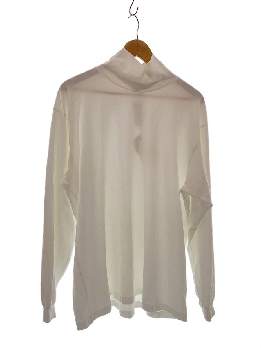 Auralee White Cotton Long-sleeved T-shirt Size US XL / EU 56 / 4 - 1 Thumbnail