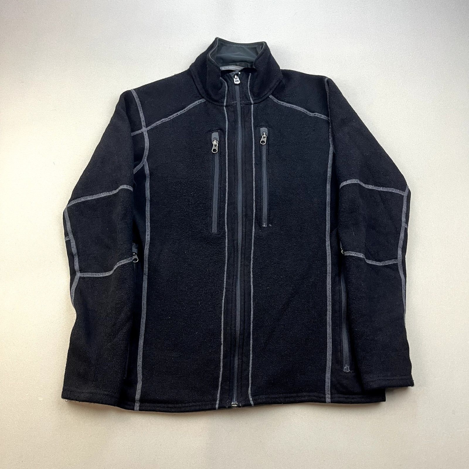 Kuhl Kuhl Interceptr Jacket Small Black Fleece Alfpaca Kashmira Grailed