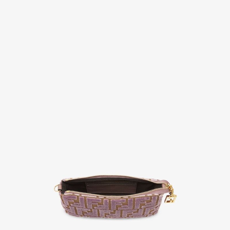 Fendi o1s1wg111125 Size: OS/ Peekaboo Micro Trifold in Beige/Pink Size ONE SIZE - 5 Thumbnail