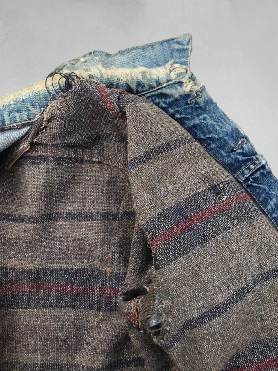Levi's HOLY THRASH🔥 Vintage 60s/70s Levi’s Big E Blanket Lined Size US M / EU 48-50 / 2 - 21 Thumbnail