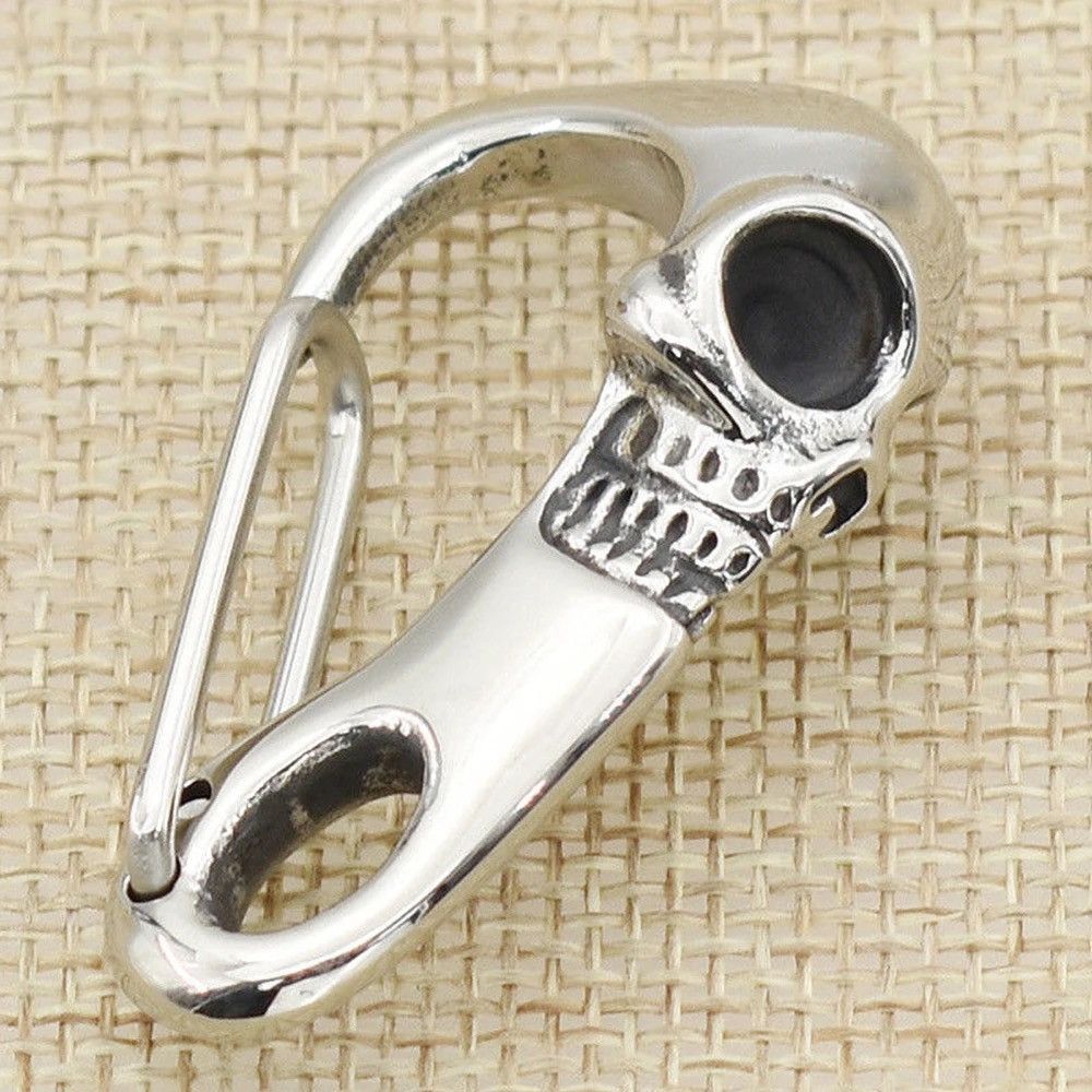 Other Skull Buckle Key Ring Size ONE SIZE - 6 Thumbnail