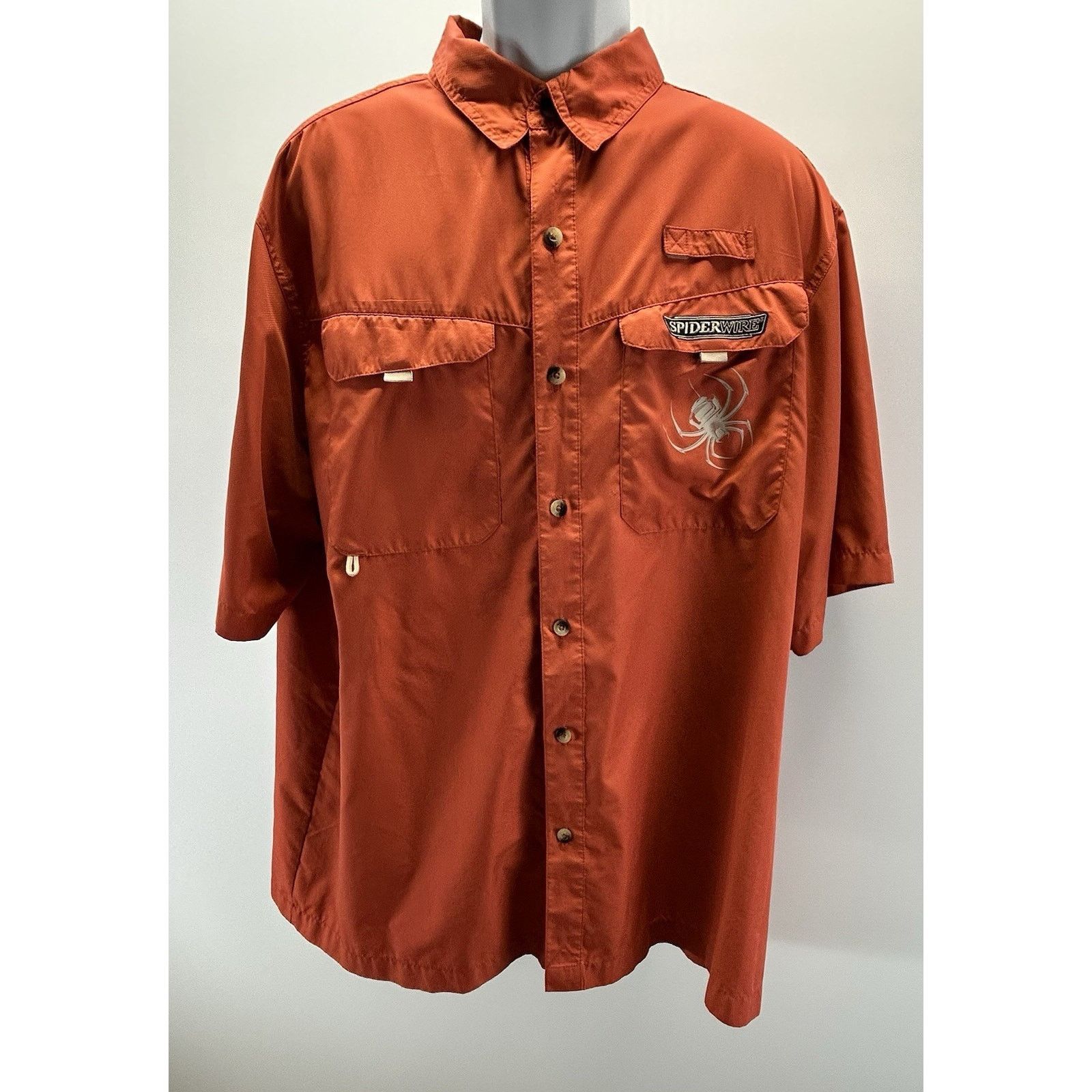 Other SpiderWire Men's Button Down Fishing Shirt. Size XL Size US XL / EU 56 / 4 - 1 Thumbnail