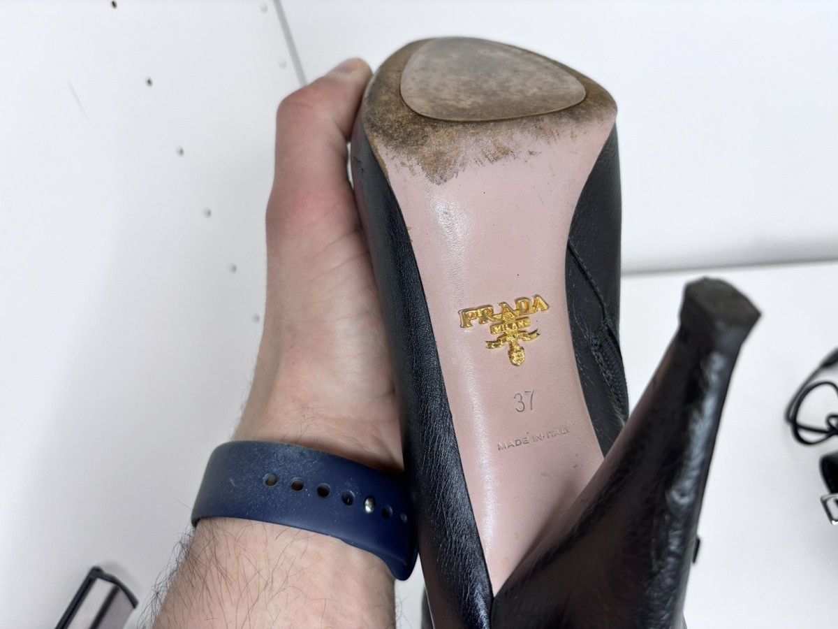 Prada Prada ankle boots leather authentic Size US 6.5 / IT 36.5 - 4 Thumbnail