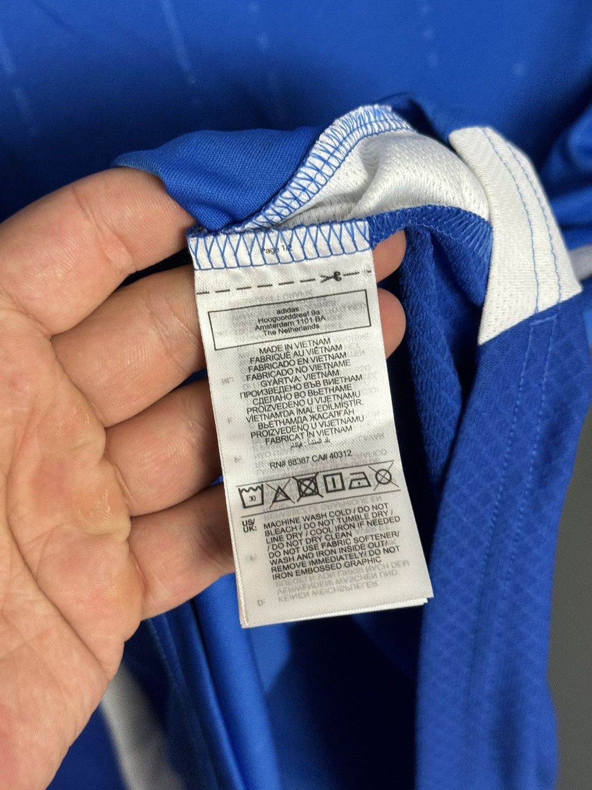 Adidas KIDS New Italy National Team 2024 Home Football Jersey Size US S / EU 44-46 / 1 - 8 Thumbnail