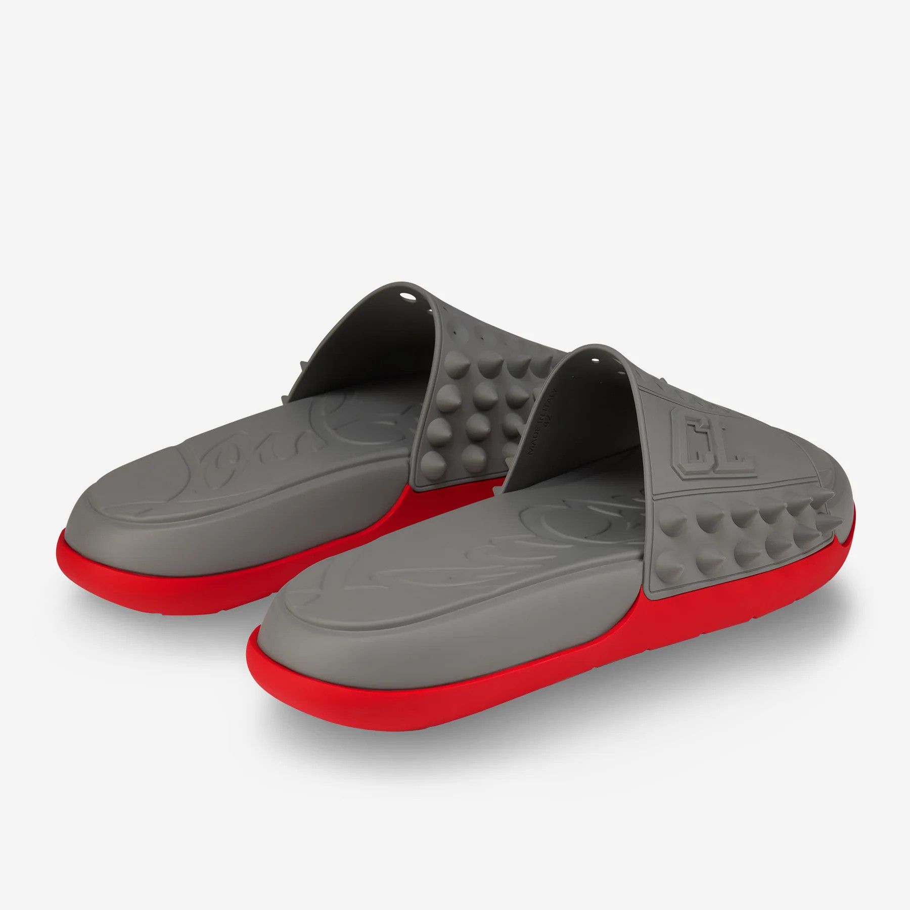 Christian Louboutin o1s1wg110226 Sandals in Gray Size US 7 / EU 40 - 5 Thumbnail