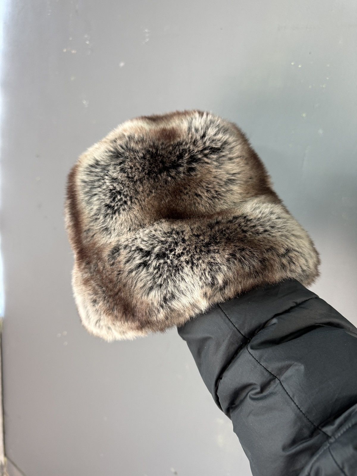 Vintage Y2K Vintage Fur Hat Streetwear Alt Casual Style Avant Garde Size ONE SIZE - 3 Thumbnail